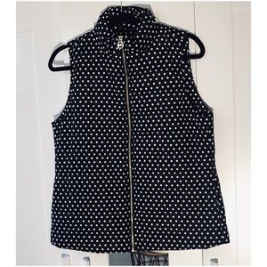 Michael Kors polka dotted Puffer vest